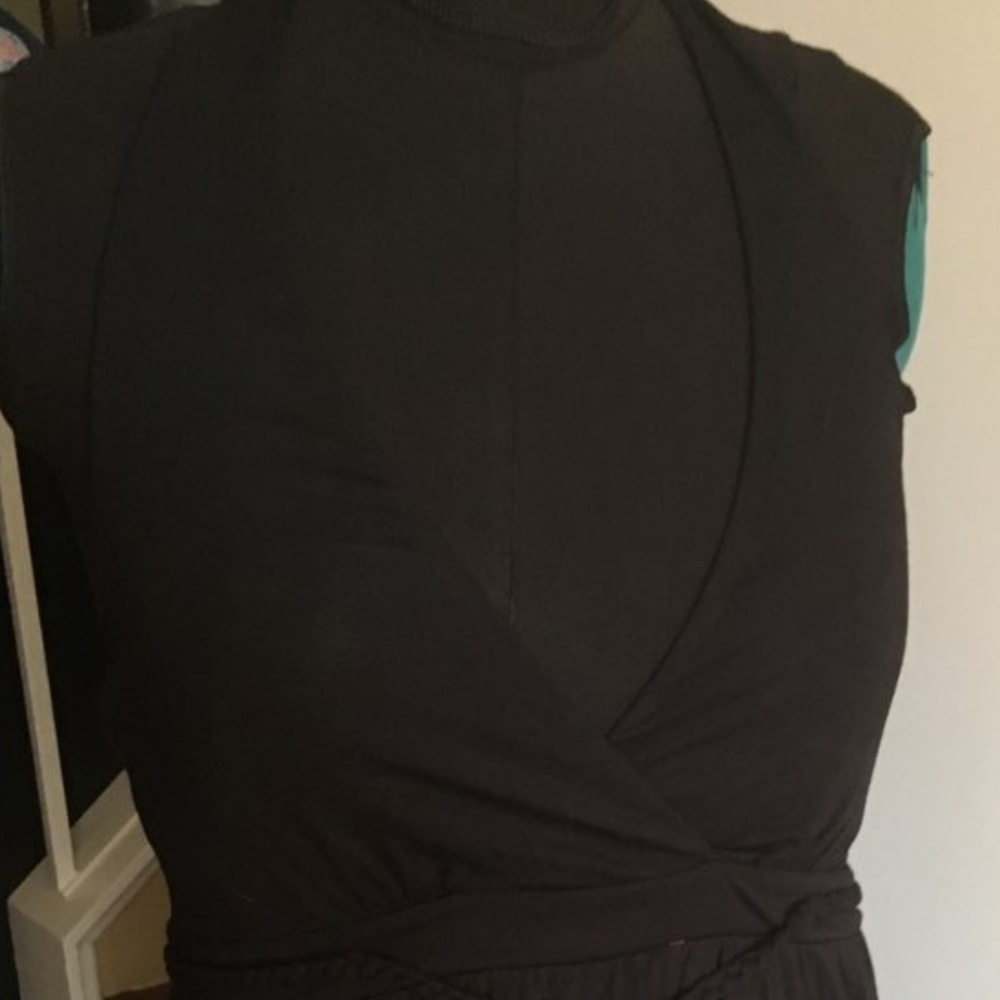 Black Maxi Dress - L - NWOT